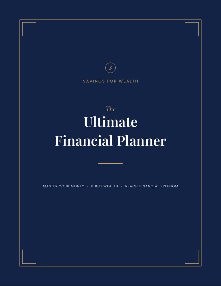 Ultimate Financial Planner - cover